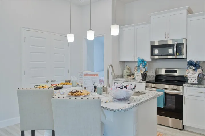 Model home, not actual home.