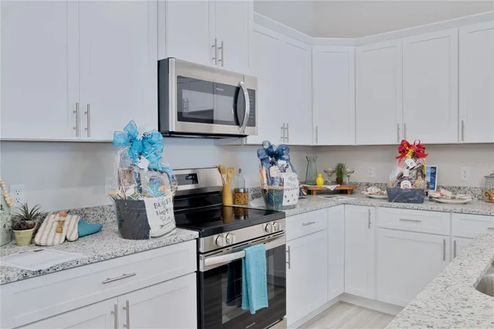 Model home, not actual home.