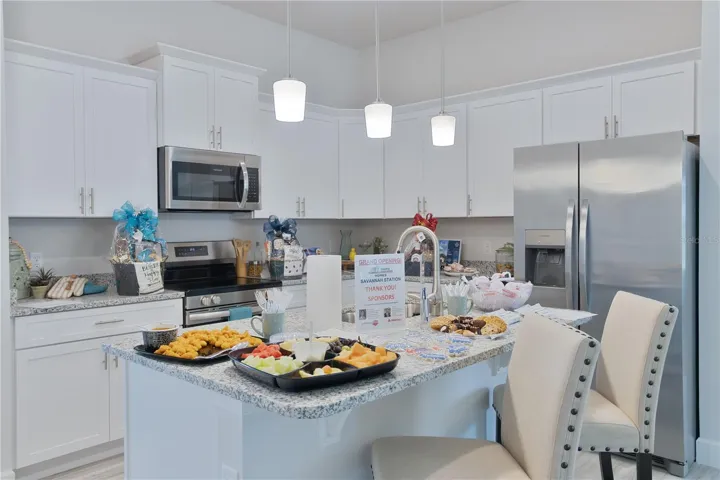 Model home, not actual home.
