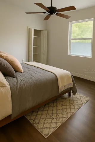 2nd bedroom - virtually staged