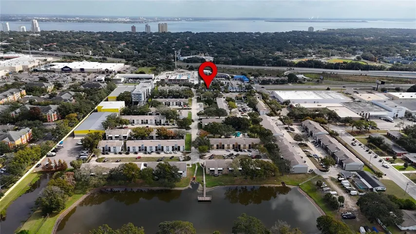 Just a short ride to the waterfront mansions of Bayshore Boulevard, shops and resturants of Hyde Park and Davis Island.