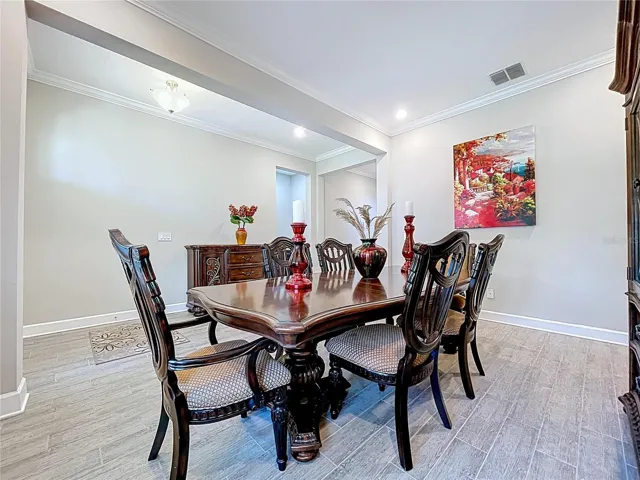 DINING ROOM AND FOYER