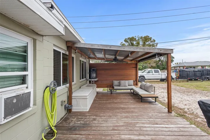 Covered Back Patio