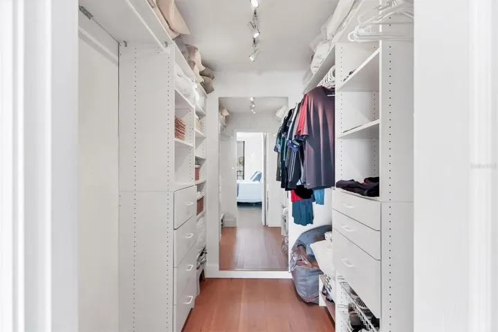 Walk in Closet from Primary bedroom