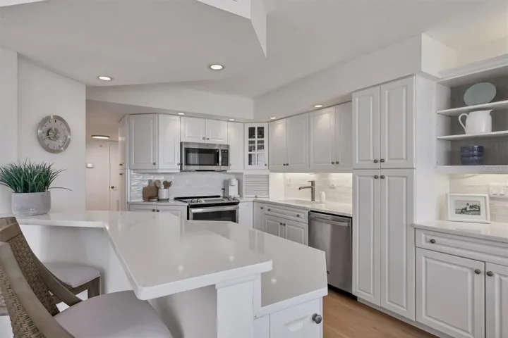 Plenty of space in updated kitchen!