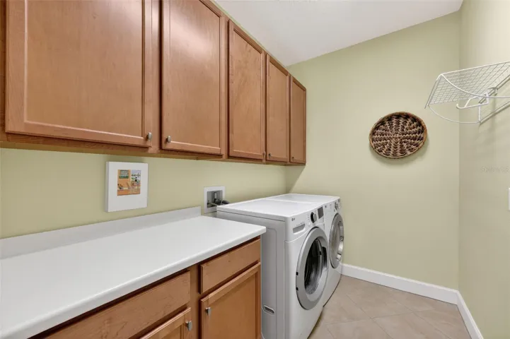 Spacious utility room