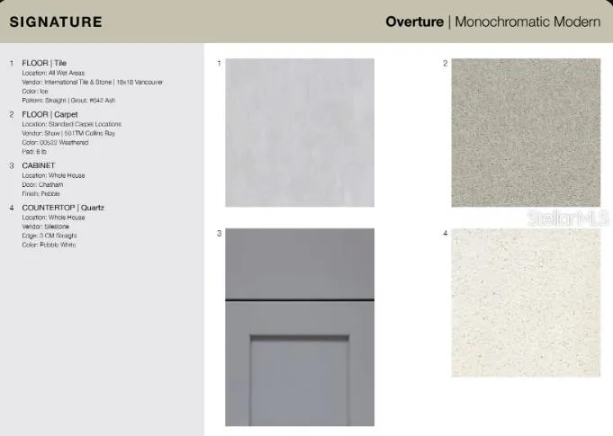 10649 Orbit Terrace - Design Selections.  Home is under construction and selections are subject to change.