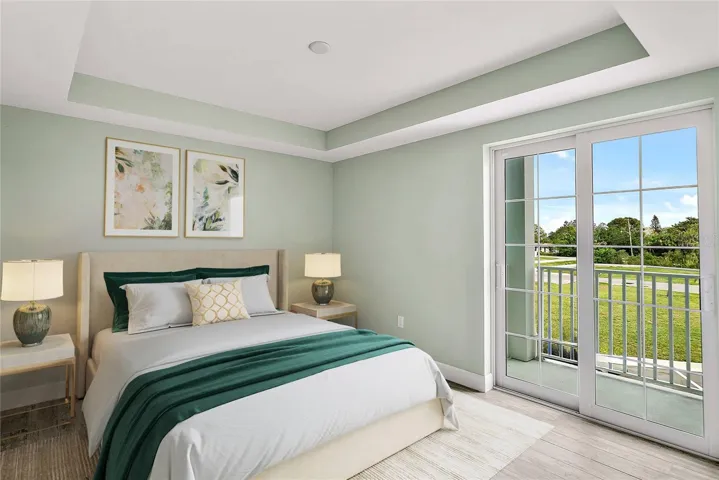 Bedroom, Virtually Staged