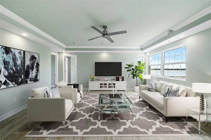 Living Room, Virtually Staged