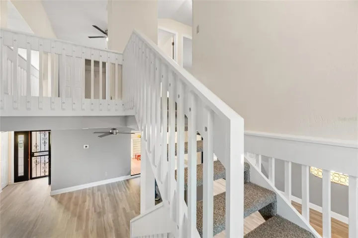 Upstairs