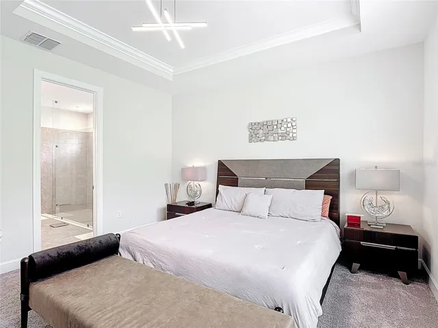 Primary Suite: Tray Ceiling