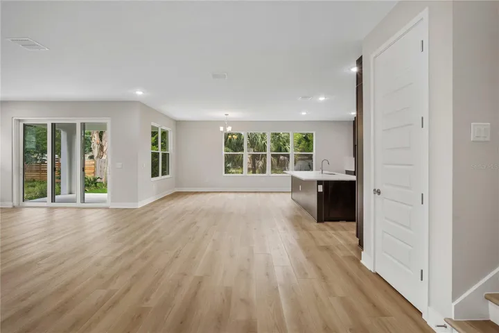 Large open concept living