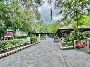 Wildlife park entrance in old homosassa