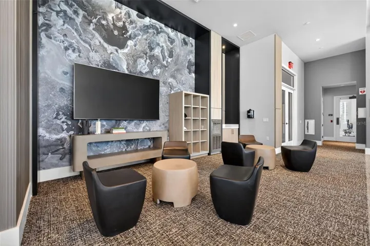 Fitness Sitting Area
