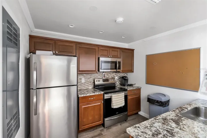 Clubhouse kitchen
