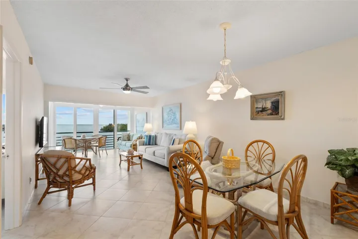 Dining Room with View of the Gulf