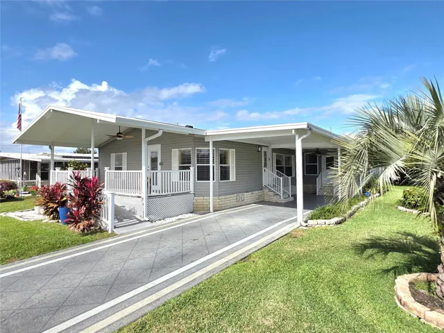 Beautifully landscaped corner lot.