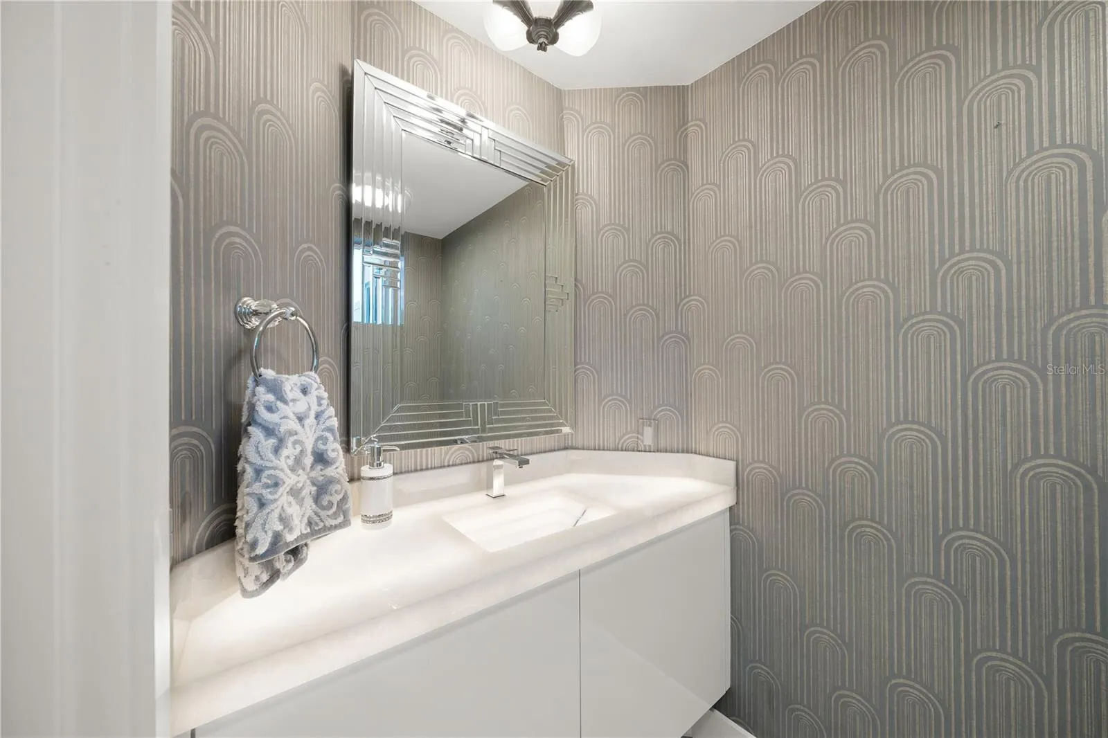 Second floor half-bath