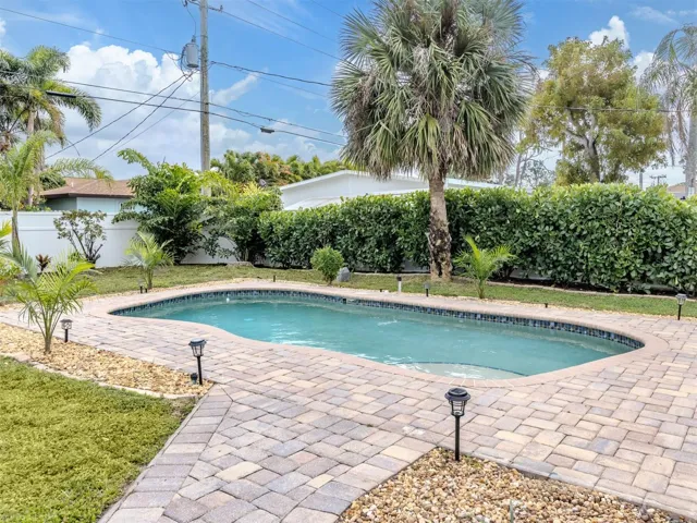 Covered patio