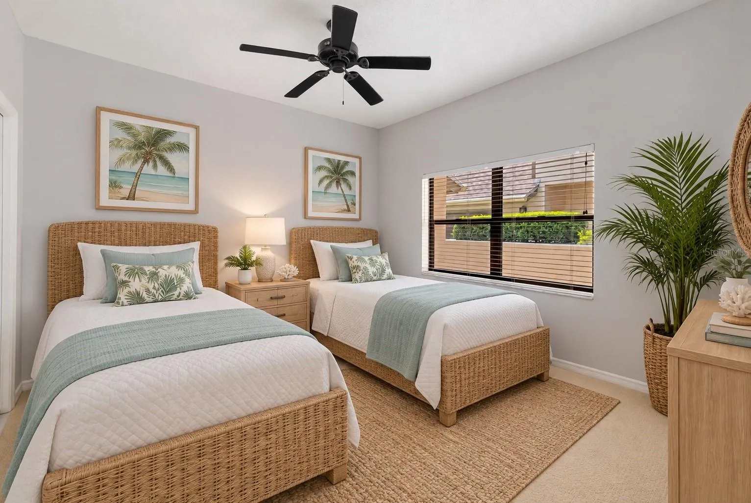 Second Bedroom Virtual Staged