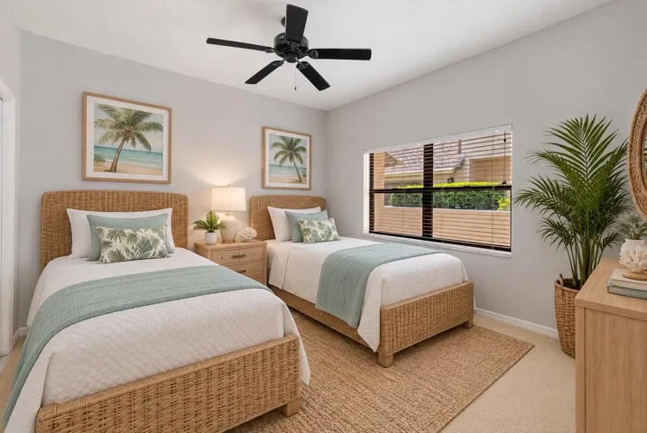 Second Bedroom Virtual Staged