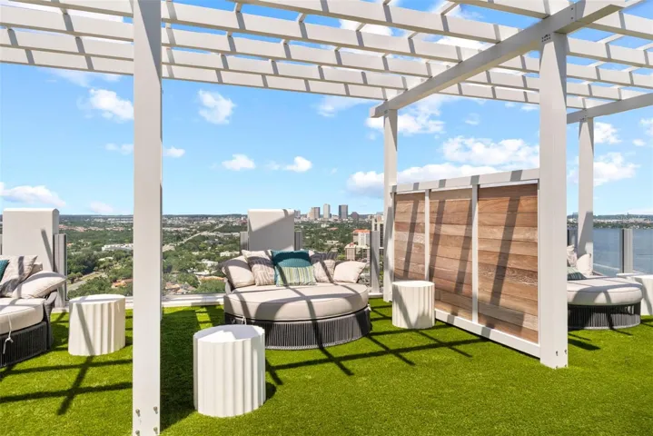 Rooftop cabanas