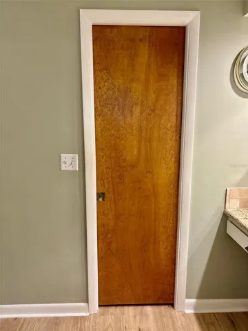 Primary closet