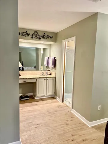 Vanity and sink