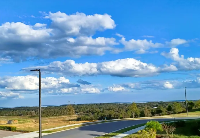 Minneola is unique in Central Florida for its elevation changes - so you get great views!  Ideal spot to watch a Rocket Launch!