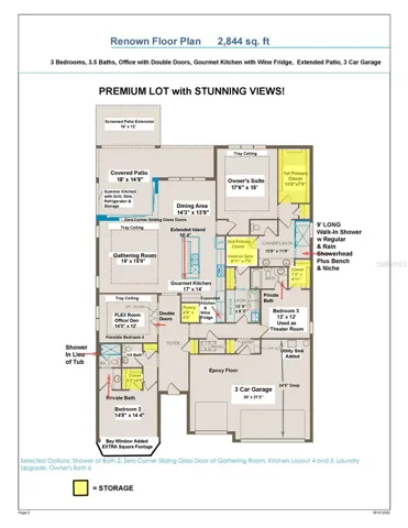 Laregest SINGLE STORY Floor Plan in Del Webb