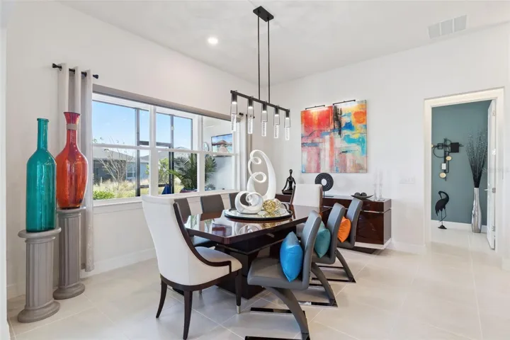 Beautiful Light Fixtures throughout Home.