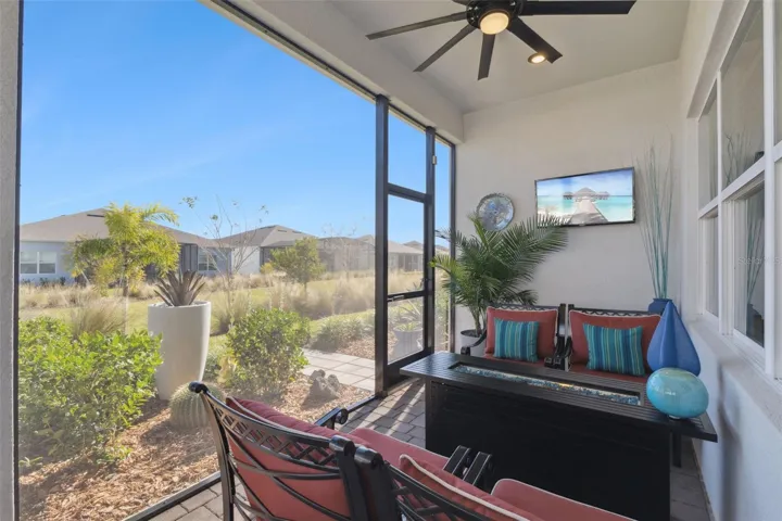 Watch TV or add a Fire Table to this Great Space!