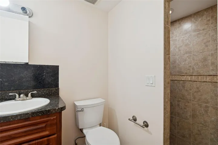 Guest House Bathroom with Walk-In Shower