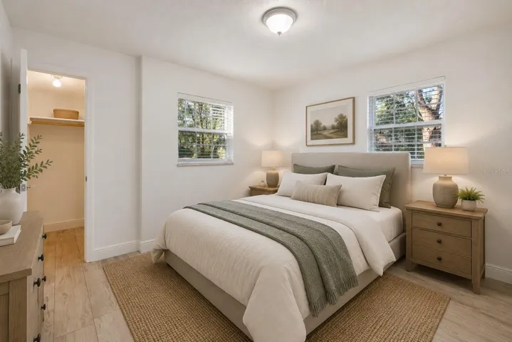 3rd Bedroom with Walk-In Closet