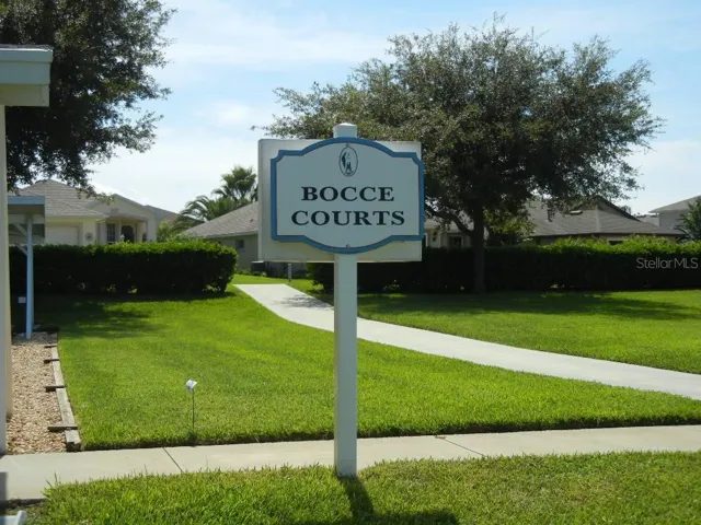 Bocce Court