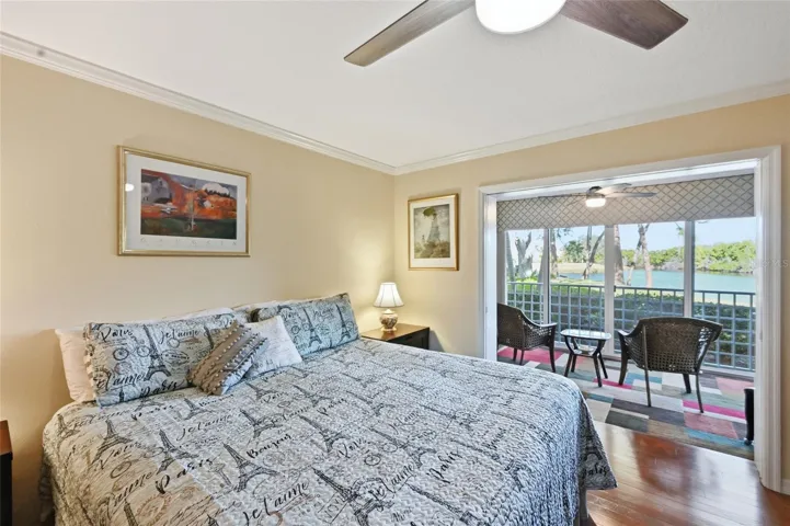 Primary bedroom with ensuite large bathroom and walk in closet