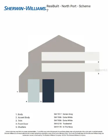 Exterior colors