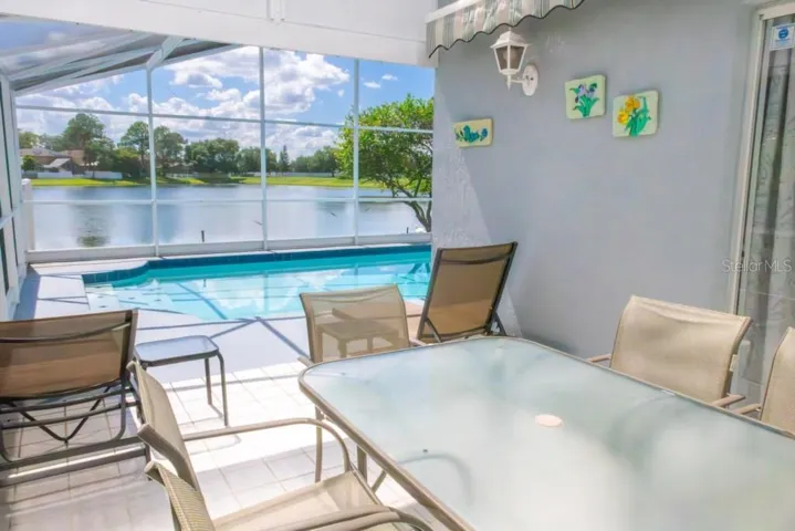 Pool deck
