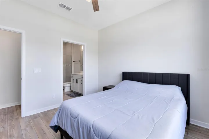 Private bedroom 2 suite with en suite bath. Downstairs.