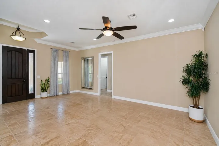 travertine floors through out public areas