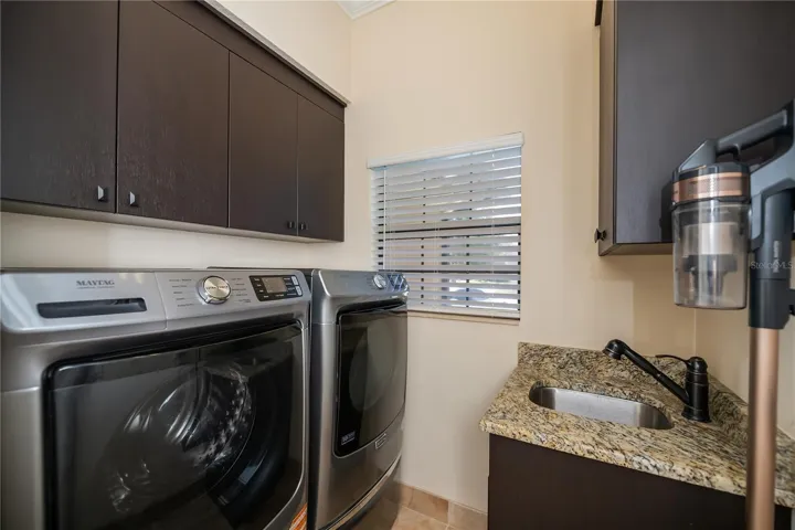 Laundry with front loading machines