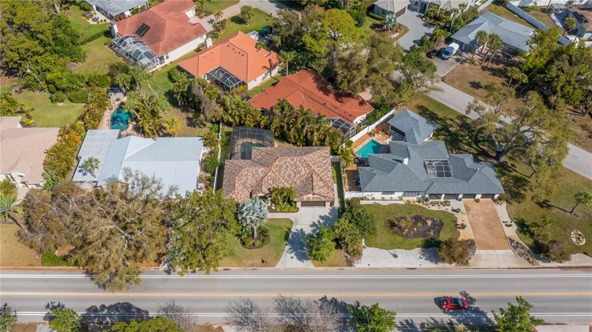 Aerial of property