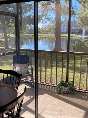 Waterfront  with screened patio