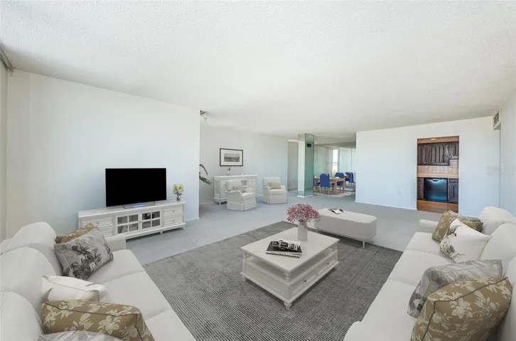 Living Room - Virtually Staged