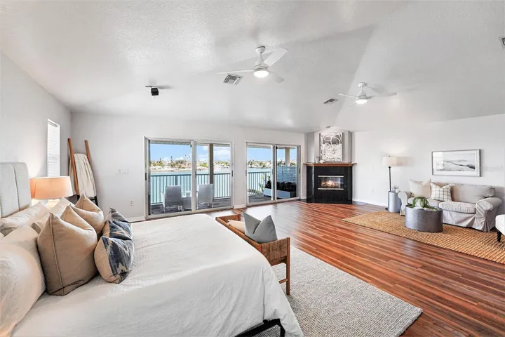 Upper Level Primary Suite-Private Balcony