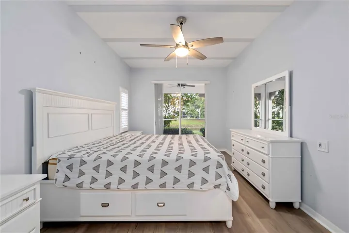 Primary bedroom suite
