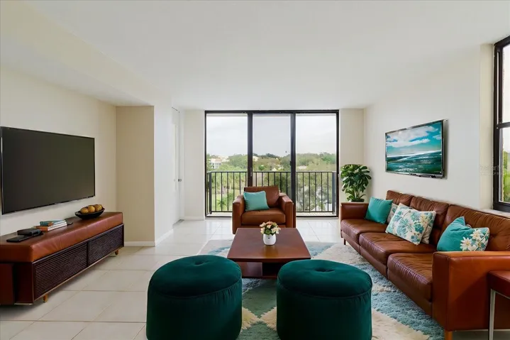 Living Room Virtually Staged