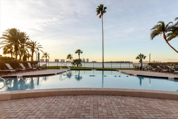 What view from the pool
