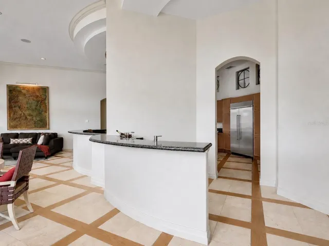 Ale Bar with mini fridge, ice maker and sink