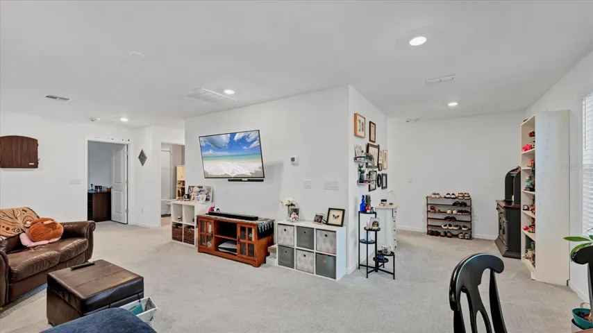 Second floor has so much living space